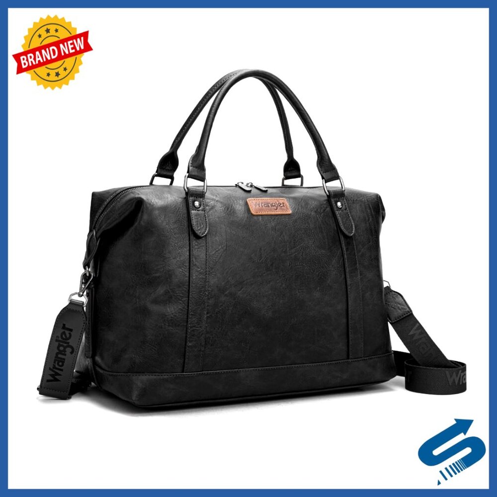 Large Waterproof Travel Duffel Bag, Weekender Carry On, Gym Overnight Bag